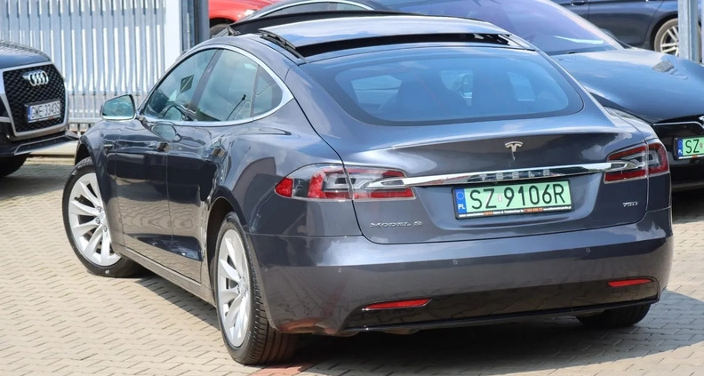 Tesla Model S cena 168510 przebieg: 151000, rok produkcji 2018 z Tuchola małe 781